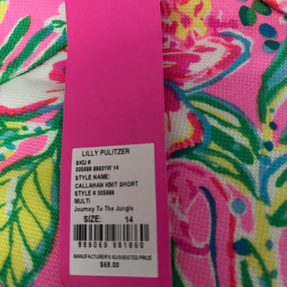 Lily Pulitzer shorts new with tags - Picture 2 of 2